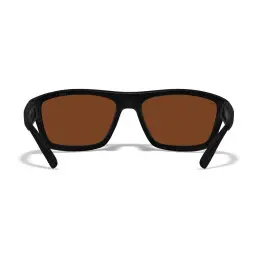 Wiley-X WX Peak sunglasses (Matte Black/CAPTIVATE™ Polarized Copper)