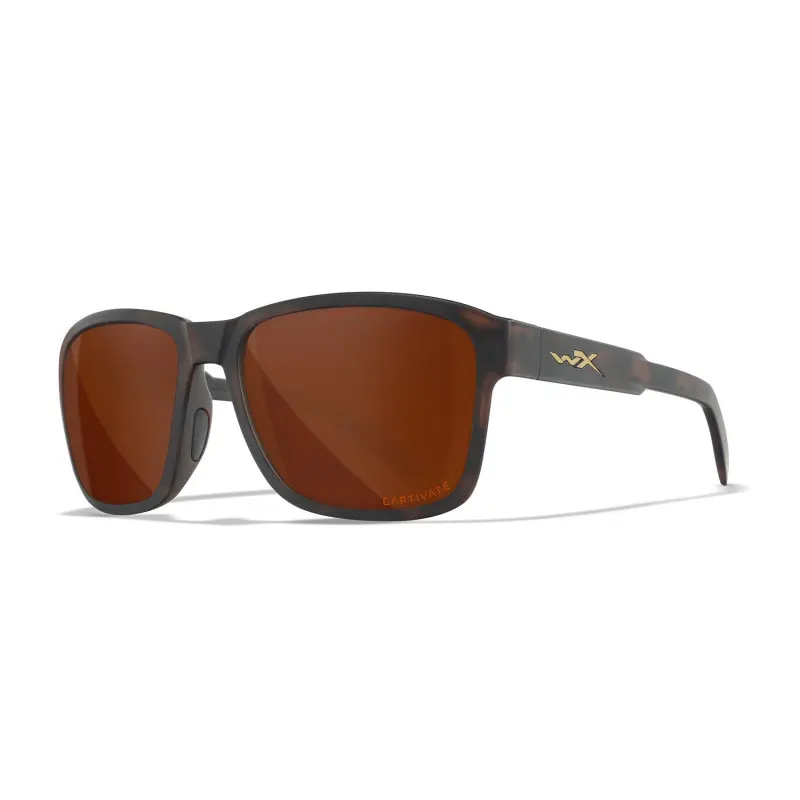 Wiley-X WX Trek sunglasses (Matte Havana Brown/CAPTIVATE™ Polarized Copper)