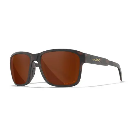 Wiley-X WX Trek sunglasses (Matte Havana Brown/CAPTIVATE™ Polarized Copper)