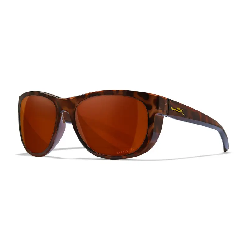 Wiley-X WX Weekender sunglasses (Gloss Demi/CAPTIVATE™ Polarized Copper)