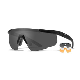 Wiley-X Saber advanced sunglasses (Matte Black/Clear, Smoke Grey, Light Rust)