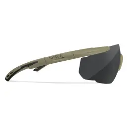 Wiley-X Saber advanced sunglasses (Matte Tan/Clear, Smoke Grey, Light Rust)