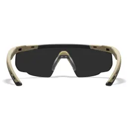 Wiley-X Saber advanced sunglasses (Matte Tan/Clear, Smoke Grey, Light Rust)