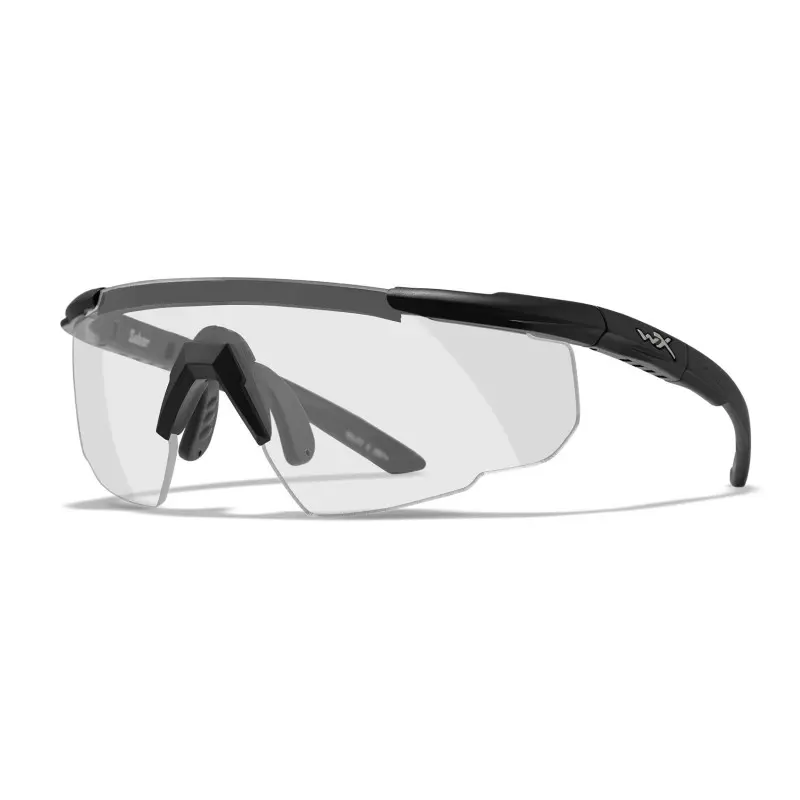 Wiley-X Saber advanced sunglasses (Matte Black/Clear)