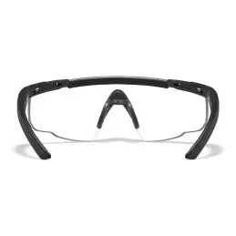 Wiley-X Saber advanced sunglasses (Matte Black/Clear)