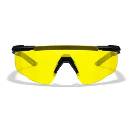 Wiley-X Saber advanced sunglasses (Matte Black/Pale Yellow)