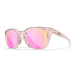 Wiley-X WX Ultra sunglasses (Crystal Blush/CAPTIVATE™ Polarized Rose Gold Mirror)