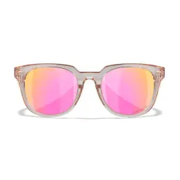 Wiley-X WX Ultra sunglasses (Crystal Blush/CAPTIVATE™ Polarized Rose Gold Mirror)