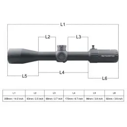 Vector Optics Marksman 4-16x44FFP Riflescope