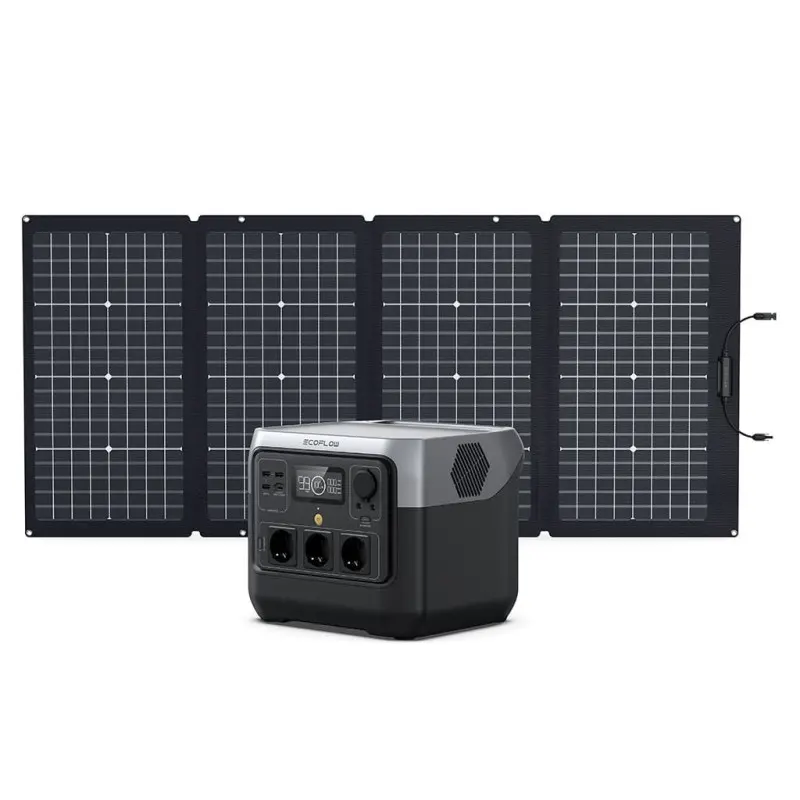 EcoFlow RIVER 2 Pro + 220W Portable Solar Panel