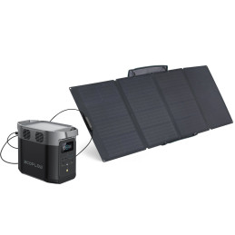 EcoFlow DELTA 2 (1024 Wh) + 400W 1 Portable Solar Panel