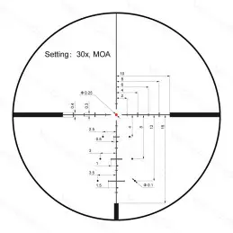 Vector Optics Continental x6 5-30x56 SFP CDM Hunting Riflescope