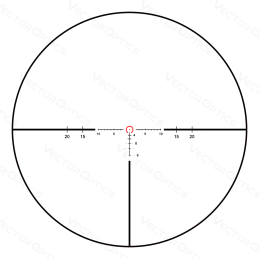 Vector Optics Continental x6 1-6x24 Tactical LPVO Riflescope FDE