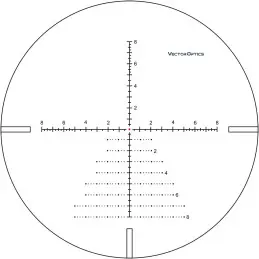 Vector Optics Continental 4-24x50SFP Tactical LPVO Riflescope FDE