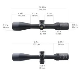 Vector Optics Continental 4-24x50SFP Tactical LPVO Riflescope FDE