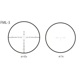 March Riflescope March-FX 5x-42x56mm "Wide Angle" Tactical (D42HV56WFIML)