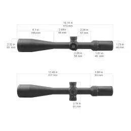 Vector Optics Sentinel-X 10-40x50 Center Dot Riflescope