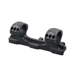 Vector Optics X-ACCU monoblock 30mm 1.2" Medium Profile 1- Piece 0MOA Picatinny