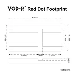 Vector Optics Закритий оптичний приціл Frenzy Plus 1х18х20