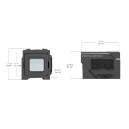 Vector Optics Frenzy Plus 1x18x20 Enclosed Reflex Sight