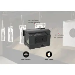 Vector Optics Frenzy Plus 1x18x20 Gekapseltes Visier Solar Power Multi-Reticle