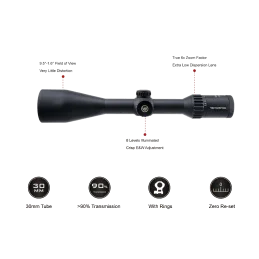 Vector Optics Continental x6 2.5-15x56 G4 Hunting Riflescope