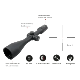 Vector Optics Continental x6 2.5-15x56 G4 Hunting Riflescope