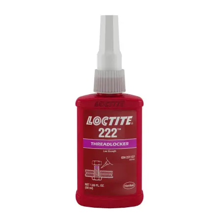 LOCTITE 222 Blue low strength Threadlocker 50 ml