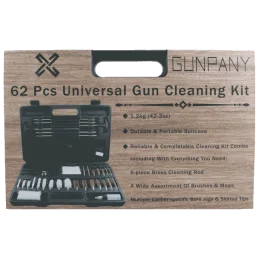 Vector Optics Gunpany 62 Pcs Universal Gun Cleaning Kit