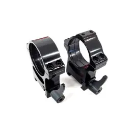 Rusan Weaver rings (one ring has interface for adapters) - 30 mm, quick-release