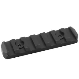 MISSION FIRST TACTICAL, LLC Keymod Picatinny Rail Section 3 Aluminum Black