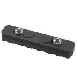 MISSION FIRST TACTICAL, LLC Keymod Picatinny Rail Section 3 Aluminum Black