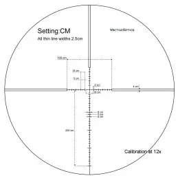Vector Optics Veyron 3-12x44SFP Riflescope